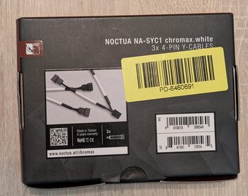 Buy NOCTUA NA-SYC1 chromax.white 4 PIN, 4 PIN, 0.015 M