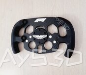 MOD F1 Formula 1 ASTON MARTIN para Volante Logitech G29 y G923 de Ps PlayStation