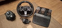 Įdialios būklės G920 + Logitech Driving Force Shifter