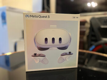 Apynauji Meta Quest 3 128GB Oculus VR + Garantija 1.5 metai