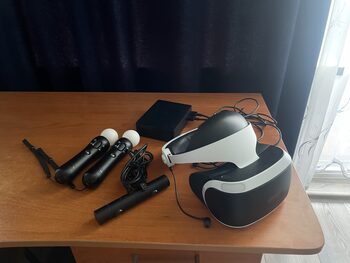 PS4 VR akiniai + Pult Sony Playstation 4 Move