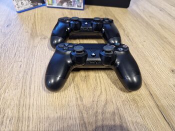 Get Ps4 slim + 2 pultai + žaidimai 