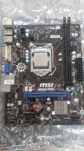 MSI H81M-P33 Intel H81 Micro ATX DDR3 LGA1150 1 x PCI-E x16 Slots Motherboard