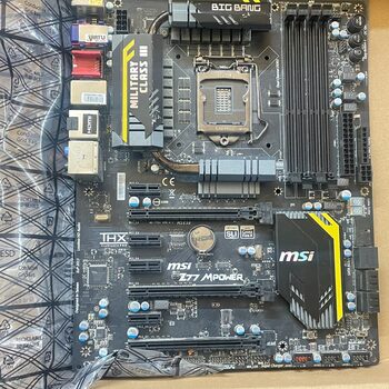 MSI Z77 MPOWER Intel Z77 ATX DDR3 LGA1155 3 x PCI-E x16 Slots Motherboard