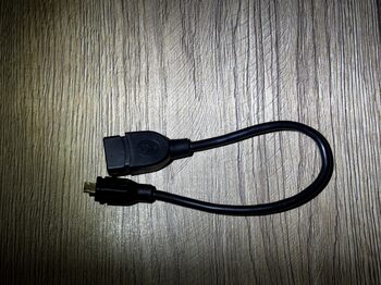 Buy Laidas USB 2.0 B female, Micro USB A male, 24 cm, juodas