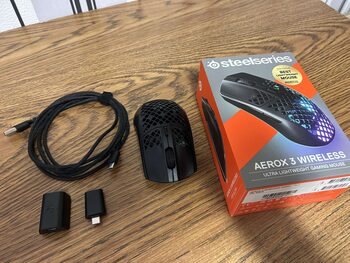 SteelSeries Aerox 3 Onyx Wireless Bluetooth, 2.4 Ghz