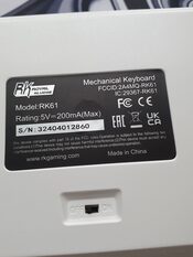 Redeem RK61 Klaviatura (Red Switches) (Nauja)