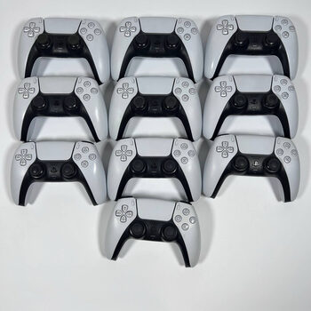 10pcs Sony DualSense Wireless Controller for PS5 - White