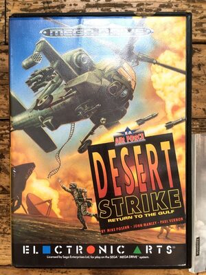 Desert Strike: Return to the Gulf SEGA Mega Drive