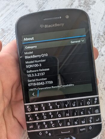 BlackBerry Q10 Black for sale