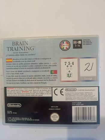 Dr Kawashima's Brain Training Nintendo DS