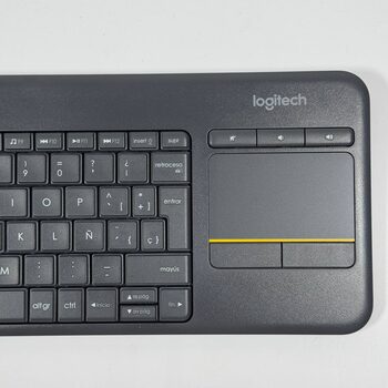 Buy Logitech K400 Plus Wireless Touch TV Keyboard With Easy Media Control