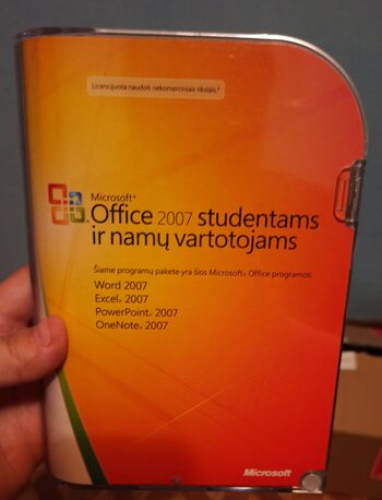 Microsoft Office 2007 studentams ir namų vartotojams