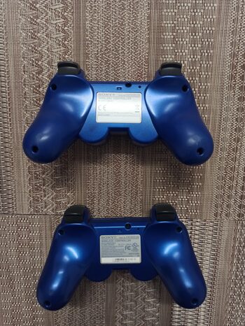 Mandos originales Sony ps3 azul metálico edición limitada gran turismo 