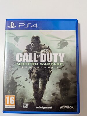 Call of Duty: Modern Warfare Remastered PlayStation 4