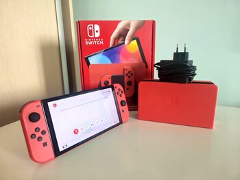 switch oled mario red edition