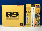 R4 Ridge Racer Type 4 + Mando JogCon PS1 NUEVO NTSC-J Japón Play Station