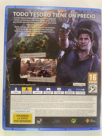 Get Uncharted 4: A Thief's End (Uncharted 4: El Desenlace Del Ladrón) PlayStation 4