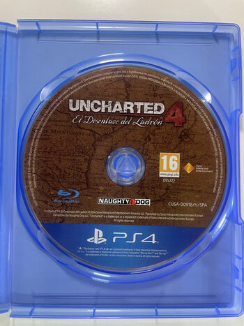 Buy Uncharted 4: A Thief's End (Uncharted 4: El Desenlace Del Ladrón) PlayStation 4