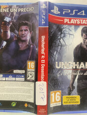 Redeem Uncharted 4: A Thief's End (Uncharted 4: El Desenlace Del Ladrón) PlayStation 4