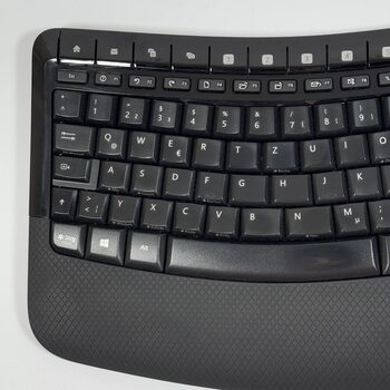 Redeem Microsoft Wireless Comfort Desktop 5050 Wireless Ergonomic Keyboard and Mouse