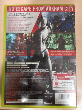 Batman: Arkham City Xbox 360