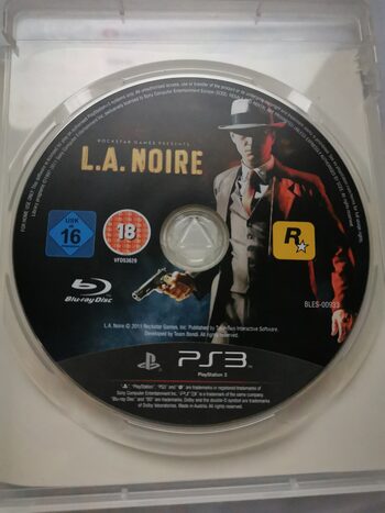 L.A. Noire PlayStation 3 for sale