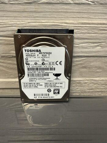 Toshiba 750 GB HDD Storage