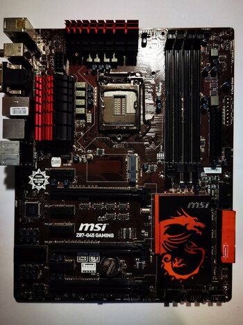 MSI Z87-G45 Gaming Intel Z87 ATX DDR3 LGA1150 3 x PCI-E x16 Slots Motherboard