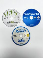 Nintendo Wii RVL-101 Žaidimų Konsolės Pilnas Baltas Rinkinys