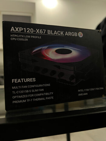 Thermalright Axp120-x67 Low-profile black argb