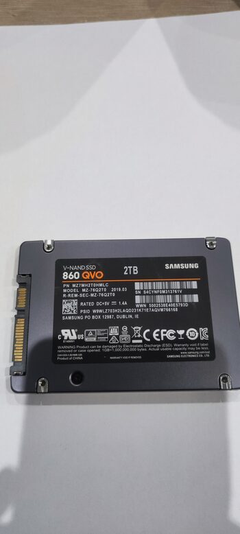 Samsung 860 Evo 2 TB SSD Storage