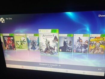 Xbox 360 500GB atrakintas RGH 3 Be priedų