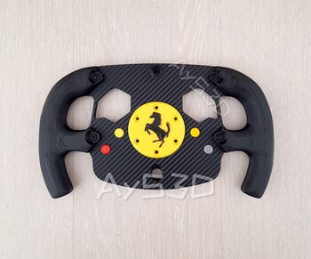 MOD F1 Formula 1 FERRARI para Volante Logitech G920 de Xbox y PC Amarillo for sale