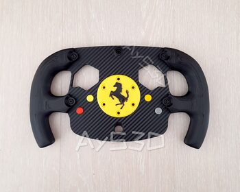 MOD F1 Formula 1 FERRARI para Volante Logitech G920 de Xbox y PC Amarillo