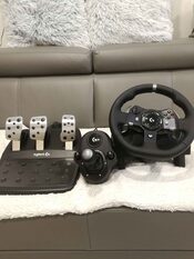 Logitech G920 vairas su pedalais ir shifteriu