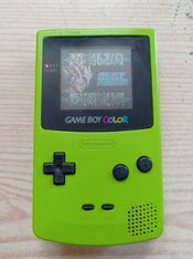 Consola Nintendo Game Boy Color Verde Kiwi AUTENTICA - Funcionando - Sin Tapa De