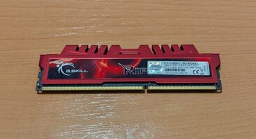 G.Skill Ripjaws X Series 8 GB (2 x 4 GB) DDR3-1600 Black / Red PC RAM for sale