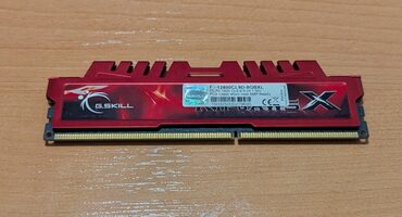 Redeem G.Skill Ripjaws X Series 8 GB (2 x 4 GB) DDR3-1600 Black / Red PC RAM