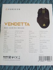 Forgeon Vendetta Ratón Gaming RGB 16000DPI Negro