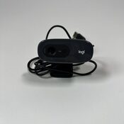 Logitech C270 HD Webcam, 720p, Noise Reducing Mic - Black