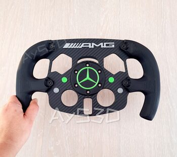 MOD F1 Formula 1 MERCEDES AMG para Volante Logitech G29 y G923 de Ps PlayStation