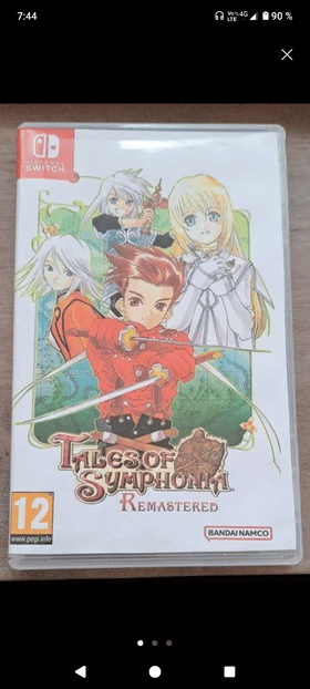 Tales of Symphonia Remastered Nintendo Switch