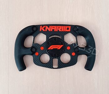 MOD F1 Formula 1 PERSONALIZADO con TU NOMBRE para Volante Logitech G29 y G923 Ps