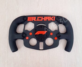 MOD F1 Formula 1 PERSONALIZADO con TU NOMBRE para Volante Logitech G29 y G923 Ps