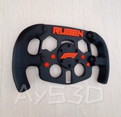 MOD F1 Formula 1 PERSONALIZADO con TU NOMBRE para Volante Logitech G29 y G923 Ps