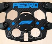 MOD F1 Formula 1 PERSONALIZADO con TU NOMBRE para Volante Logitech G29 y G923 Ps