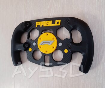 MOD F1 Formula 1 PERSONALIZADO con TU NOMBRE para Volante Logitech G29 y G923 Ps