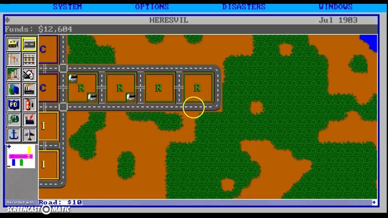 Sim City SNES