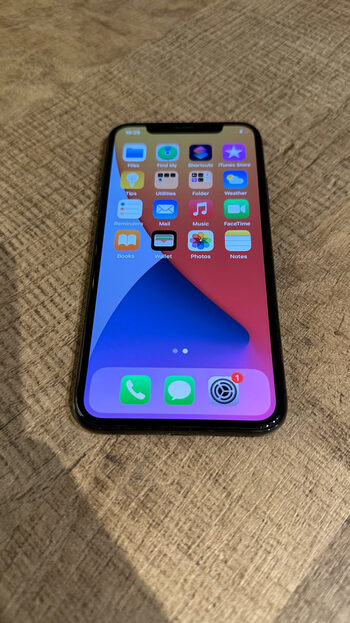 iPhone X 256gb juodas